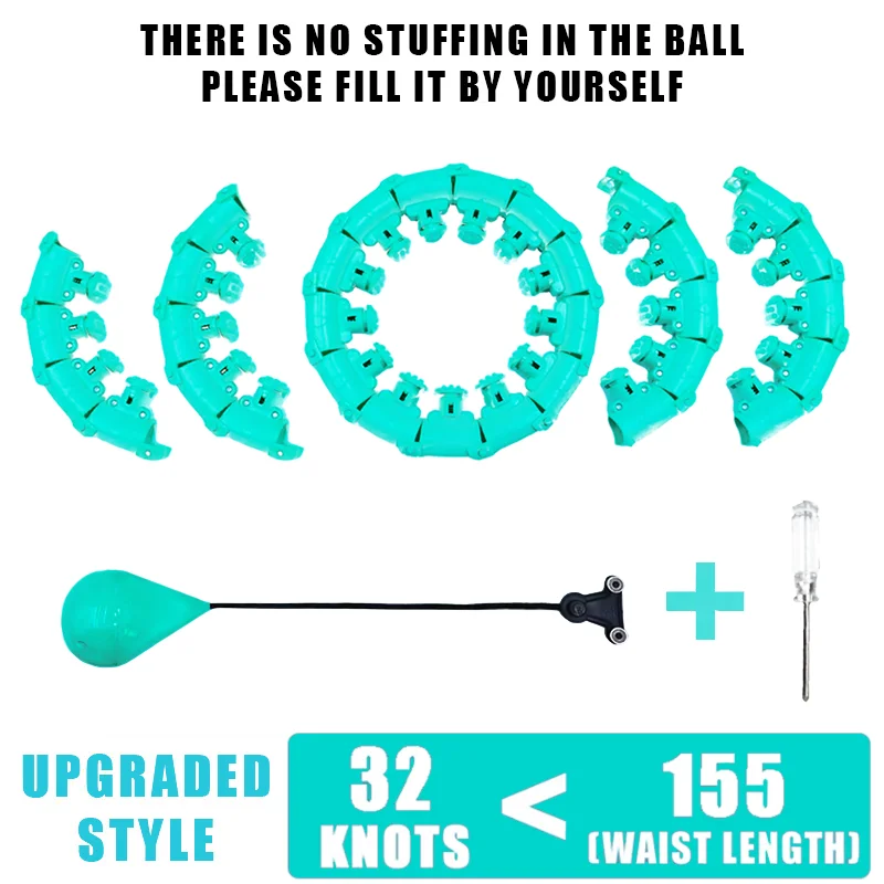 Cerceau hula hoop - turquoise rêverie